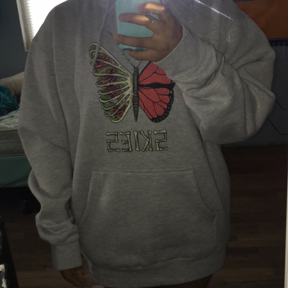 Lil skies butterfly hoodie 🦋